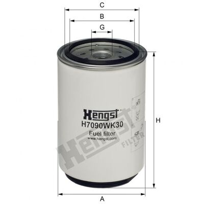 FILTRE A CARBURANT OEM-HENGST VOLVO FH-FMX - XF-CF